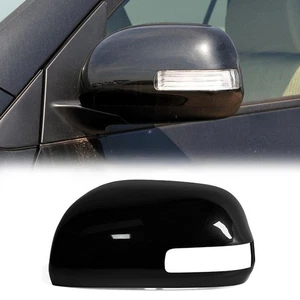 Black/Left Side Car Rearview/Mirror Cap Cover W/Signal For Toyota/RAV4 2009-2013 - Picture 1 of 3