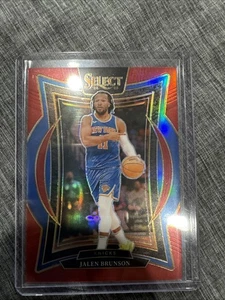 Jalen Brunson 2024-25 Panini Select Concourse Red Prizm/199 Knicks - Imagen 1 de 2