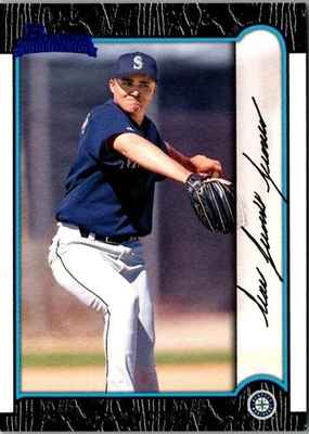 1999 Bowman Sean Spencer #151 Seattle Mariners Baseball Card - Image 1 of 2