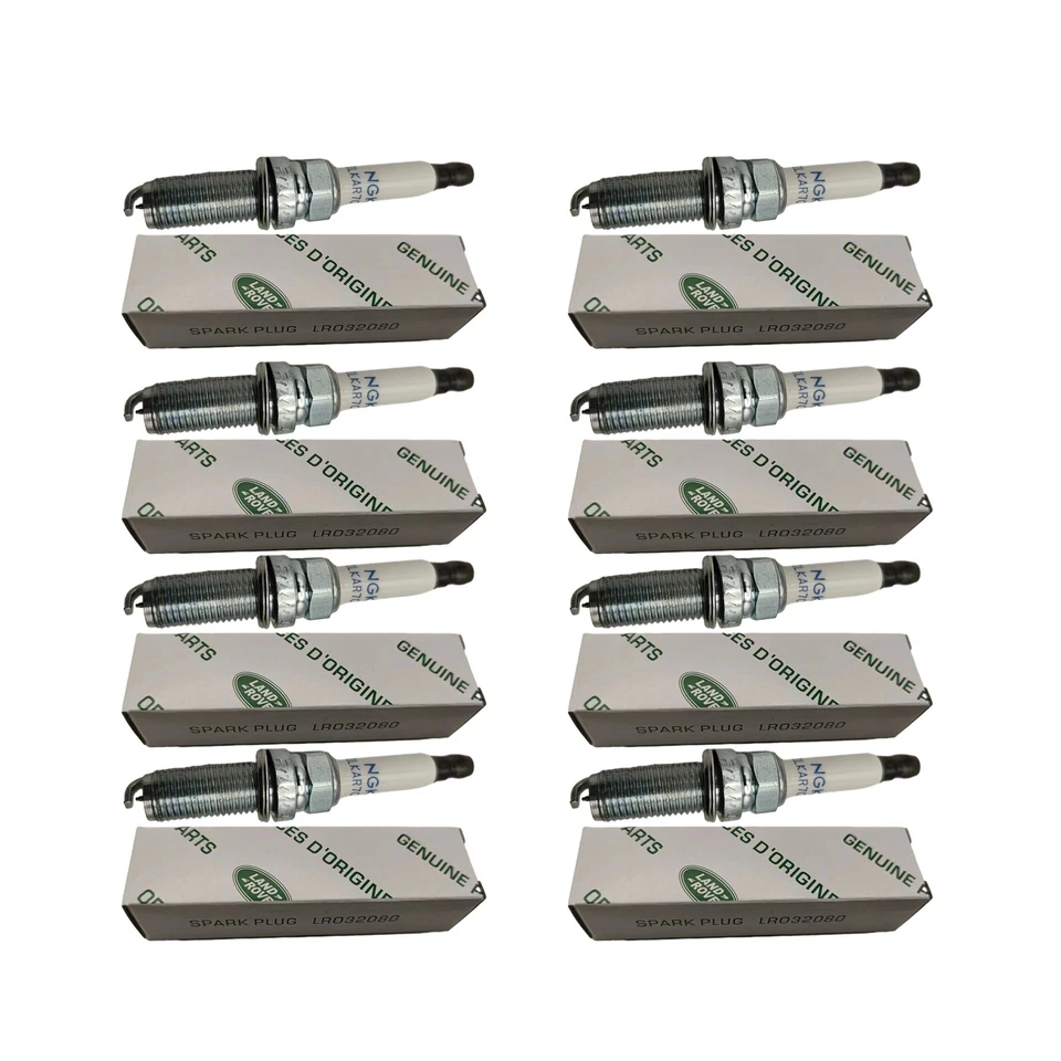 8x For ngk Spark Plugs For Jaguar 2014-2017 Jaguar F-Type V8 5.0L - Imagem 1 de 4