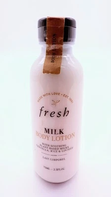 Loción corporal de leche fresca con leches calmantes arroz Centella y linaza - 2,5 oz Foto 1 de 2