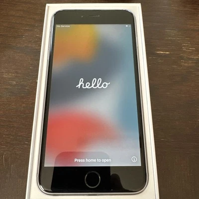 Apple iPhone 6S Plus 64 GB (A1634) Gris espacial (AT&T) Totalmente funcional Desbloqueado Foto 1 de 4