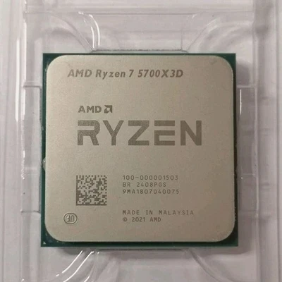 AMD Ryzen 7 5700X3D 8-Core 16-Thread 4.1GHz 96MB Socket AM4 - CPU ONLY - Image 1 of 2