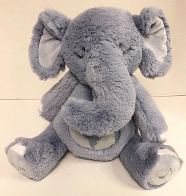 FAO Schwarz Gray ELEPHANT Sleep Soother Nature Sounds Peluche Iluminado Bebé K6 Foto 1 de 3