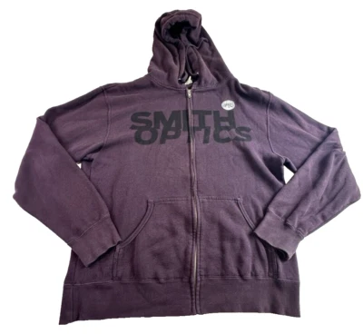 Smith Optics Sudadera con Capucha Adulto Grande Azul Marino Pullover Sudadera Bolsillo Foto 1 de 4