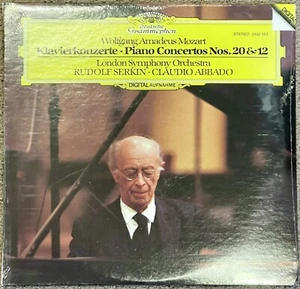 Mozart Piano Concertos 20 & 12 Serkin Abbado DG 2532 053 Digital1982 Sealed - Picture 1 of 2