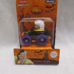 Fisher-Price Little People Disney Wheelies Cruella De Vil Car 1.5-5 Yrs - Picture 1 of 4