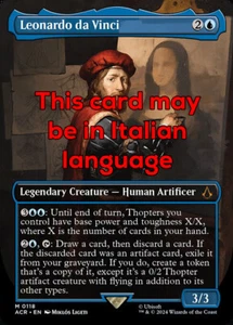 MTG LEONARDO DA VINCI 118 EXC - LEONARDO DA VINCI - ACR X IT - MAGIC - Picture 1 of 1