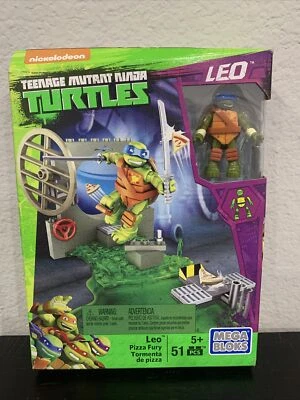 Mega bloques TMNT Leo Pizza Fury 51 piezas (bin n) Foto 1 de 4