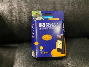 New HP Ink Genuine HP 51640Y Ink Cartridge Yellow Sealed in packaging - Picture 1 of 4