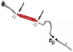 Performance Cherry Bomb Muffler Exhaust Pipe Fits Ford Mustang 3.8L 1994-1998 - Picture 1 of 7