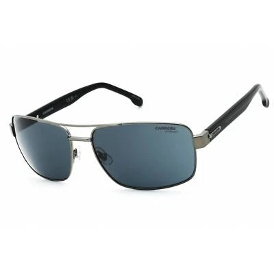 Carrera Men's Sunglasses Dark Ruthenium Rectangular Frame CARRERA 8063/S 0KJ1 IR - Image 1 of 2