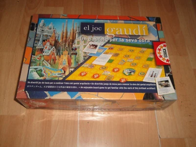 GAUDI UN PASEO POR SU OBRA JUEGO DE MESA DE LA CASA EDUCA NUEVO PRECINTADO  - Imagen 1 de 2