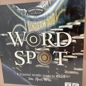 Word Spot, A Classic Word Search Game, Underwood Front Porch New Sealed. - Picture 1 of 8