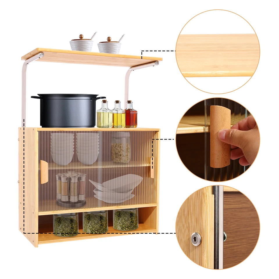 Kitchen Storage Cabinet, w/ Partition, 5-tier Storage Organizer, For Restaurants - Image 1 of 4
