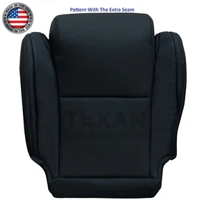 Cubierta de asiento perforada inferior del conductor negra para Toyota Sequoia Platinum 2015 2016 - Imagen 1 de 13