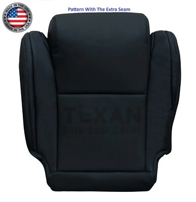 Passenger Bottom Leather Seat Cover Black For 2010-2013 Toyota Tundra Platinum - Image 1 of 4
