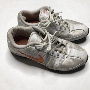 Scarpe da ginnastica Nike Musique III bianche con arancione 317954-181 donna taglia 7 - Foto 1 di 7