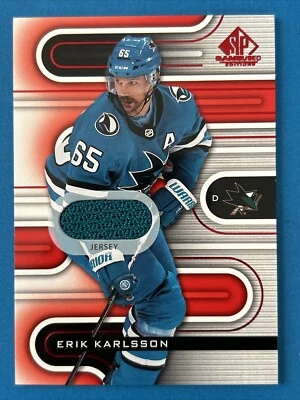 2022-23 Upper Deck SP Game Used - Red Jersey #79 Erik Karlsson (MEM) - Image 1 of 2