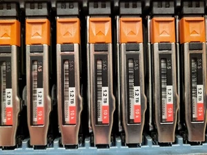 HGST HUC101212CSS600 2.5 inch 1.2TB SAS HDD Hard Drive PN: 0B28482 with caddies - Picture 1 of 2