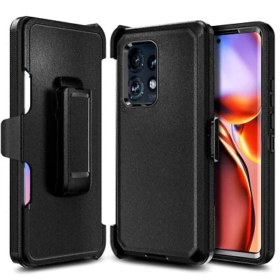 For Motorola Moto Edge+ Plus 2023 (XT2301) Case Holster Belt Clip Heavy Duty - Image 1 of 4