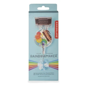 Kikkerland Set Creatore Arcobaleno Cristallo Alimentato Solare Unico Nuova Idea Regalo Casa - Foto 1 di 2