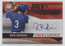 2011 Donruss Elite Extra Edition Back to the Future 278/302 Drew Robinson Auto