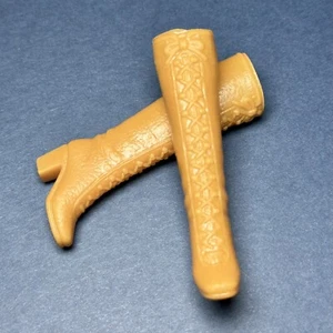 Vintage Mod 1970er Barbie Francie Honig Gold zerdrückbar Schnürstiefel #3434 - Bild 1 von 6