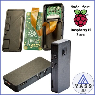 💾 RASPBERRY PI Zero Camera Module Case 💾 - No screws Snap on 3D - Imagen 1 de 4