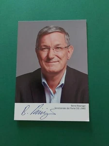 Bernd Riexinger , Politik , Autogrammkarte - Picture 1 of 1