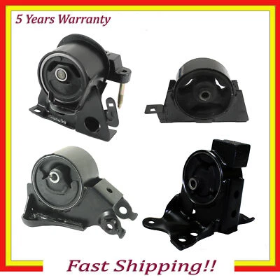 Juego de 4 piezas de montaje de motor y transmisión para Nissan X-Trail 2005-2006 2,5 L 2x2 Foto 1 de 4