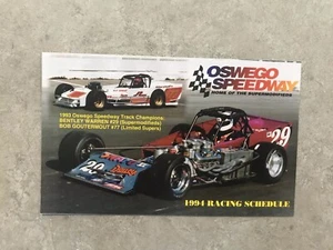 1994 Oswego Speedway Racing Schedule - Picture 1 of 2