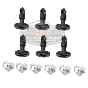 Porsche Cayenne (2003-2010) Engine Compartment Panel Clip and Spring Clamp - Bild 1 von 1