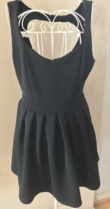 Poof Couture Short Cocktail Sleevless Youth Dress Size L - Picture 1 of 9