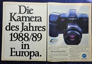 Minolta Dynax 7000 i Kamera, originale Werbung aus 1988 - Bild 1 von 1
