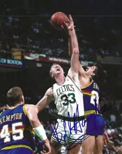 Autographed BILL HANZLIK Denver Nuggets 8x10 photo w/COA - Picture 1 of 1