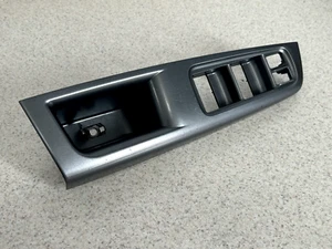 08 11 Subaru Impreza Front Left Driver Door Master Window Switch Trim Silver OEM - Picture 1 of 3
