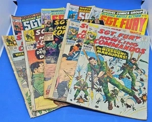 🪖 Antes de Nick Fury: SGT FURY & HIS HOWLING COMMANDOS Lote de lectores #24 37 58 60 +5 - Imagen 1 de 11