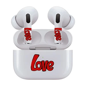 AirSkins para AirPods Pro y Pro 2, calcomanías Love Design, resistentes a los arañazos - Imagen 1 de 7