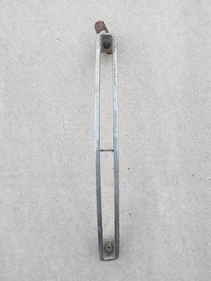 OEM 1940 Lasalle Single Lower Grille Vent Bar Left or Right Fender Original 40 - Image 1 of 4