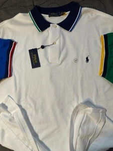 CAMISA POLO RALPH LAUREN CLASSIC FIT BLANCA TALLA 3XB HOMBRE NUEVA CON DEFECTO $125.00 - Imagen 1 de 8