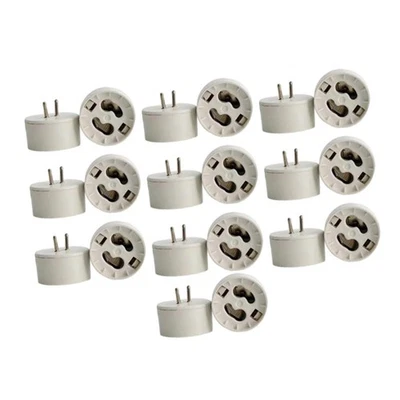 10 Pieces MR16 to Gu10 Lamp Base Converter Replaces Repair Parts MR16 to Gu10 - Image 1 of 4