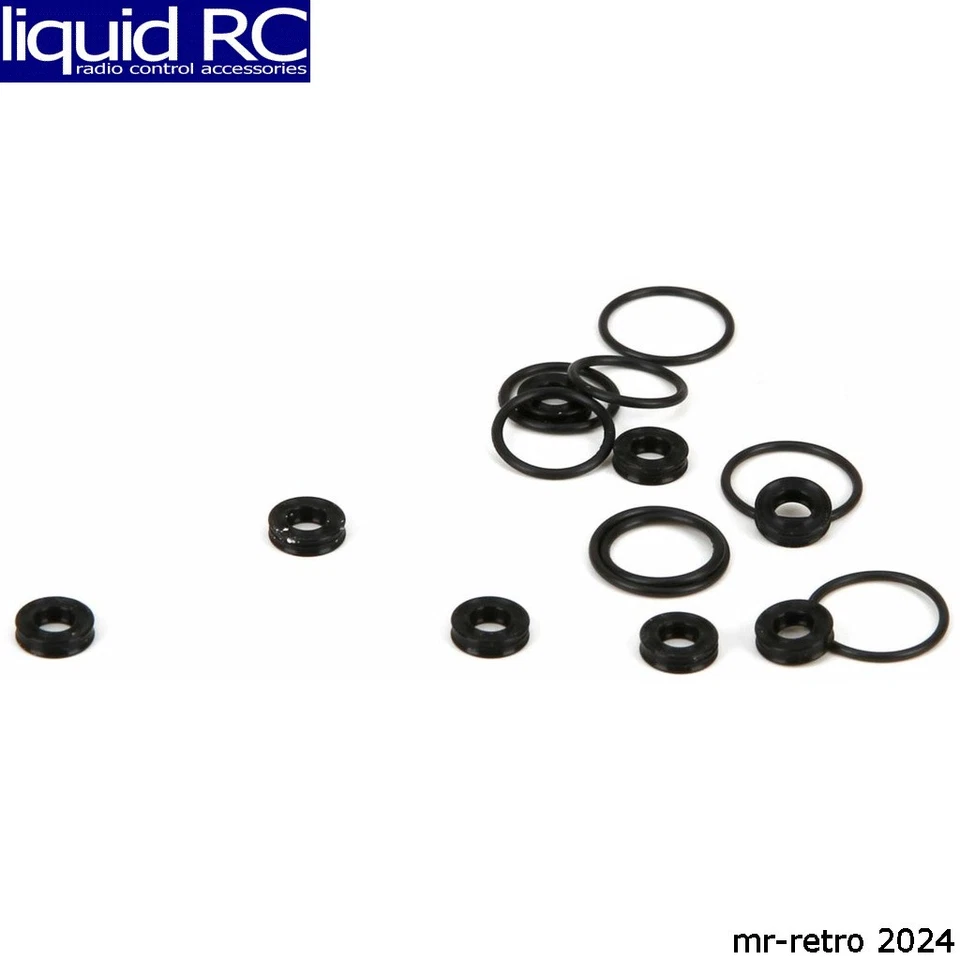 Team Losi Racing 233005 Seal Set X-Rings Shock Cap O-Rings: All 22 - Image 1 of 1