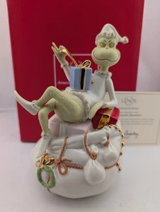 2013~Lenox~**A GRINCHY MOMENT**~BOX & COA~6,75" TALL~Never Used~DR SEUSS - Bild 1 von 20