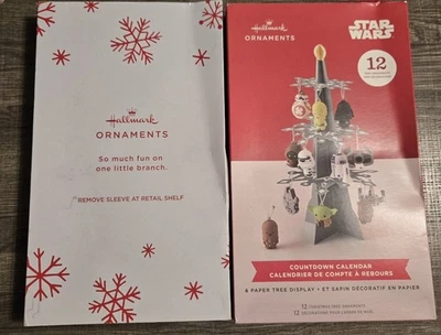 HALLMARK STAR WARS COUNTDOWN CALENDAR WITH ORNAMENTS - Image 1 of 4