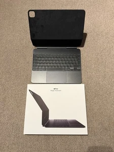 Apple Magic Keyboard for iPad Pro 13-inch (M4) - British English - Black - Picture 1 of 8