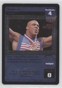 2004 WWE Raw Deal Trading Card Game Expansion 13: Vengeance Foil Woooooo! - Picture 1 of 3
