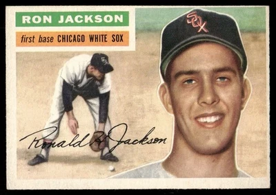 1956 Topps - Ron Jackson #186 - Image 1 of 2