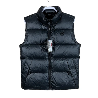 NWT Pajar Men’s Nashi Nylon Puffer Vest • Size M • Black - Image 1 of 4