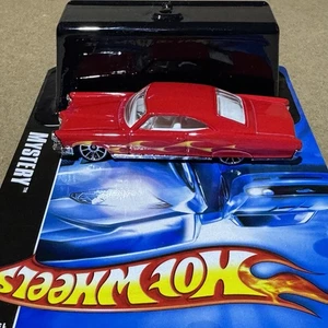 Pontiac Bonneville 2007 Hot Wheels Mystery Cars rojo 65 abierto con embalaje original - Imagen 1 de 8